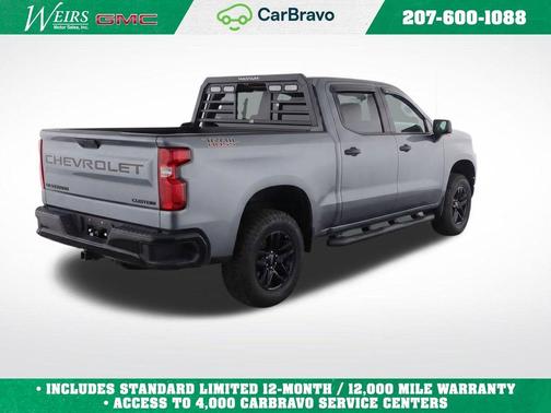 Slate Gray Metallic 2024 Chevrolet Silverado 1500 Custom Trail Boss