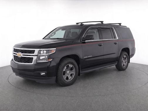 Black 2017 Chevrolet Suburban LT