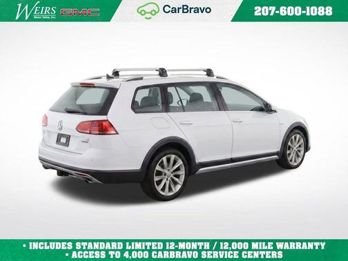 Pure White 2017 Volkswagen Golf Alltrack TSI S