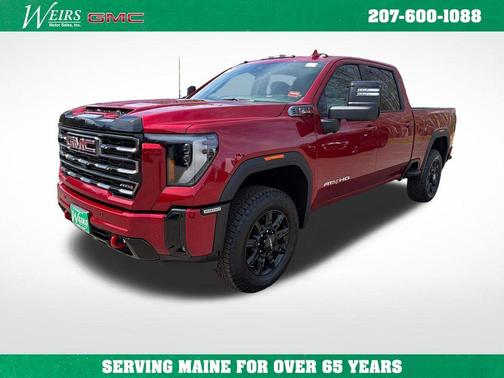Volcanic Red 2026 GMC Sierra 2500 AT4