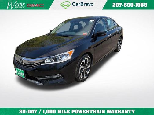Crystal Black Pearl 2016 Honda Accord EX-L