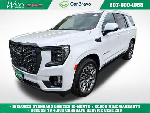 White Frost Tri-Coat 2024 GMC Yukon Denali Ultimate