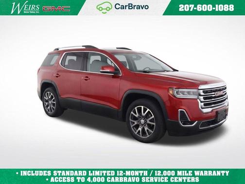 Volcanic Red 2023 GMC Acadia SLT