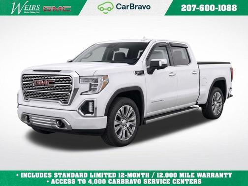 White Frost Tri-Coat 2021 GMC Sierra 1500 Denali