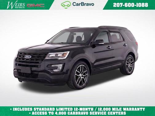 Shadow Black 2016 Ford Explorer Sport