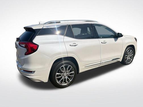 White Frost Tri-Coat 2023 GMC Terrain Denali
