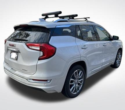 White Frost Tri-Coat 2023 GMC Terrain Denali