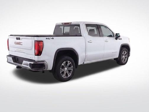 Summit White 2019 GMC Sierra 1500 SLT