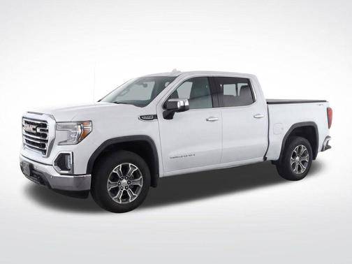 Summit White 2019 GMC Sierra 1500 SLT