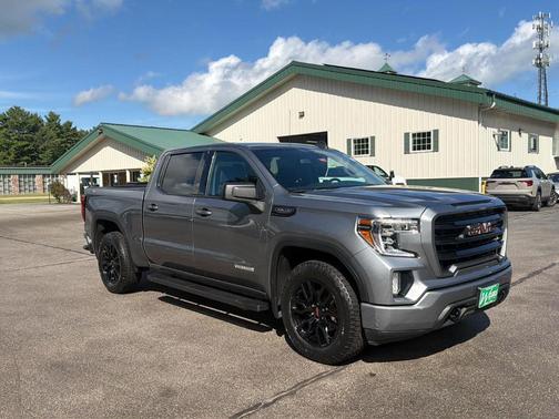 Satin Steel Metallic 2021 GMC Sierra 1500 Elevation