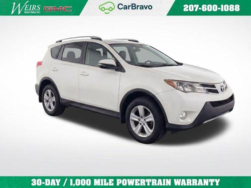 Super White 2014 Toyota RAV4 XLE
