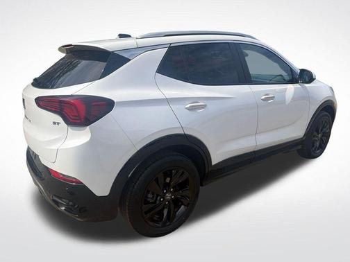 White Frost Tri-Coat 2024 Buick Encore GX Sport Touring