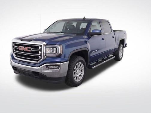 Stone Blue Metallic 2017 GMC Sierra 1500 SLE