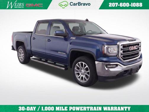 Stone Blue Metallic 2017 GMC Sierra 1500 SLE