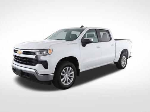 Summit White 2023 Chevrolet Silverado 1500 LT