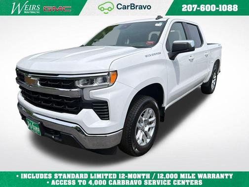 Summit White 2023 Chevrolet Silverado 1500 LT