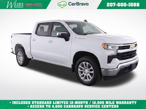 Summit White 2023 Chevrolet Silverado 1500 LT