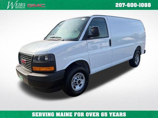 Summit White 2026 GMC Savana 2500 Work Van