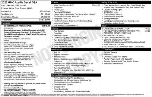 2023 GMC Acadia Denali
