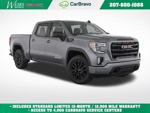 Satin Steel Metallic 2021 GMC Sierra 1500 Elevation