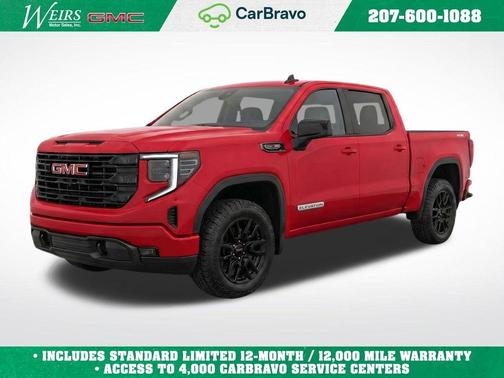 Volcanic Red 2023 GMC Sierra 1500 Elevation