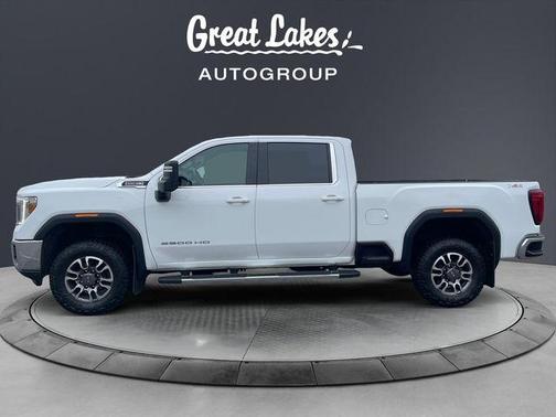 Summit White 2023 GMC Sierra 2500 SLE