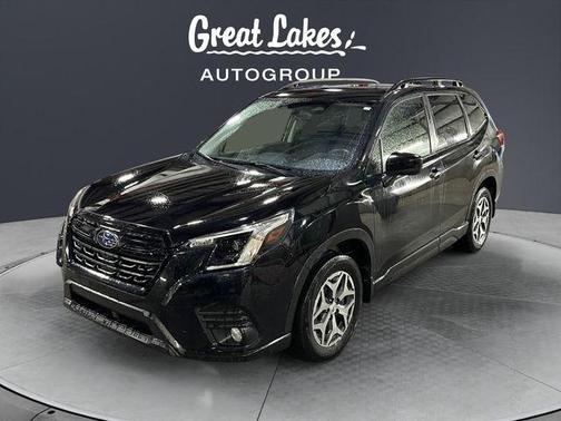 Crystal Black Silica 2023 Subaru Forester Premium