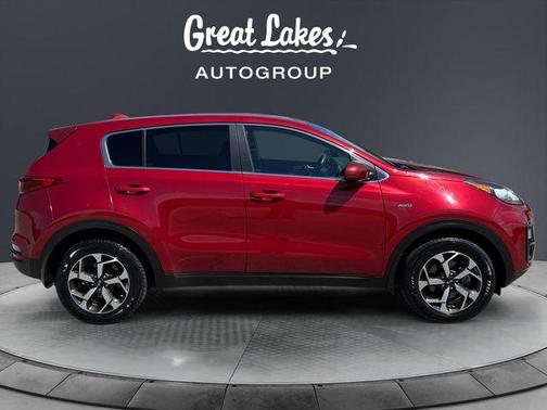 Hyper Red 2021 Kia Sportage LX
