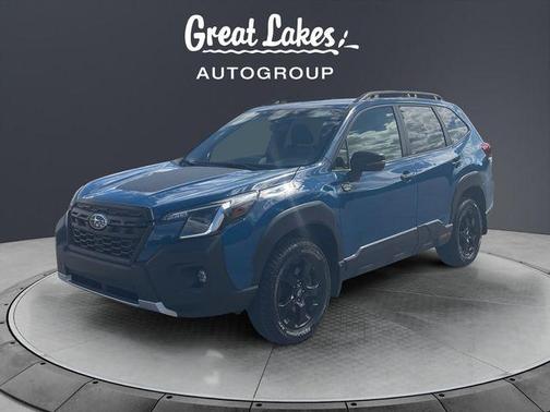 Geyser Blue 2023 Subaru Forester Wilderness