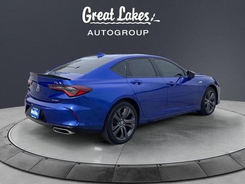 Long Beach Blue Pearl 2023 Acura TLX A-Spec