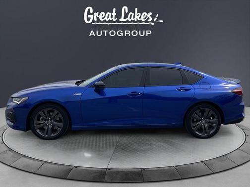 Long Beach Blue Pearl 2023 Acura TLX A-Spec