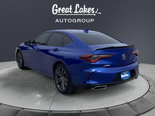 Long Beach Blue Pearl 2023 Acura TLX A-Spec