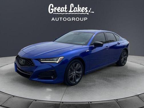 Long Beach Blue Pearl 2023 Acura TLX A-Spec