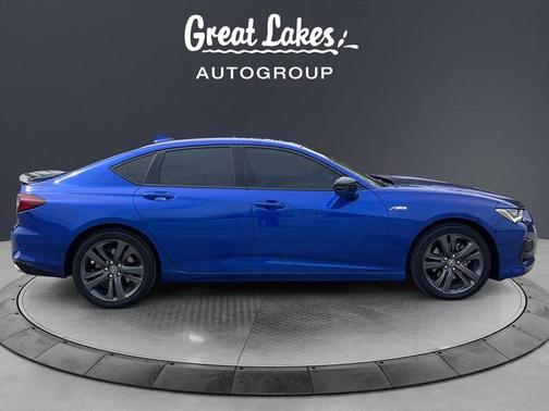 Long Beach Blue Pearl 2023 Acura TLX A-Spec