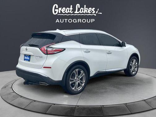 Pearl White 2015 Nissan Murano Platinum