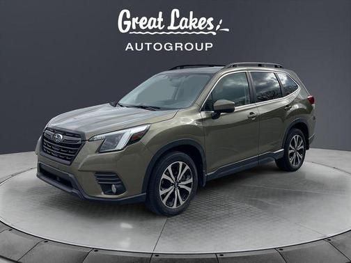 Autumn Green Metallic 2023 Subaru Forester Limited