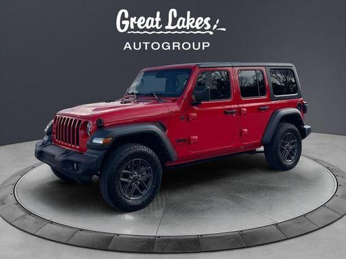 Firecracker Red Clearcoat 2024 Jeep Wrangler Sport