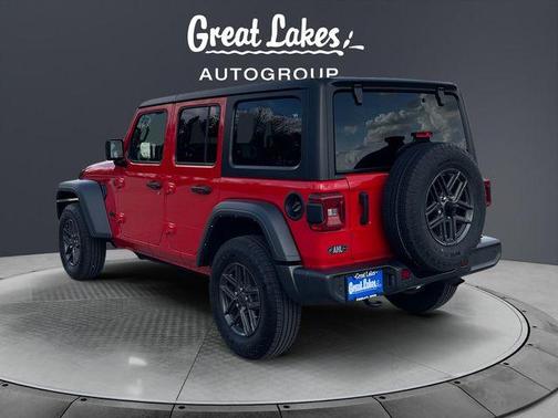 Firecracker Red Clearcoat 2024 Jeep Wrangler Sport