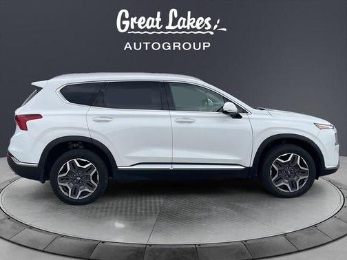 Quartz White 2022 Hyundai SANTA FE Limited