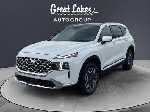 Quartz White 2022 Hyundai SANTA FE Limited