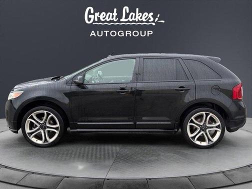 Black 2012 Ford Edge Sport