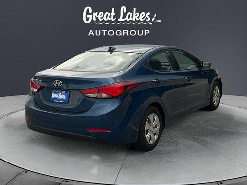 Windy Sea Blue 2016 Hyundai ELANTRA SE
