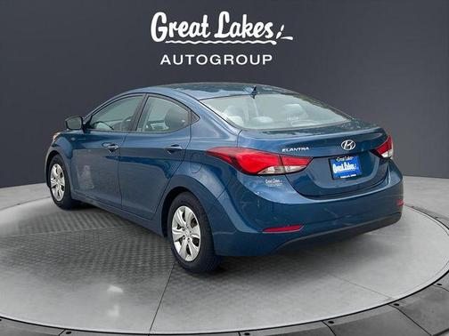 Windy Sea Blue 2016 Hyundai ELANTRA SE