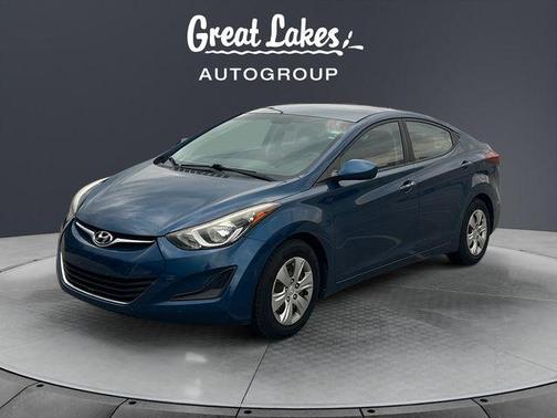 Windy Sea Blue 2016 Hyundai ELANTRA SE