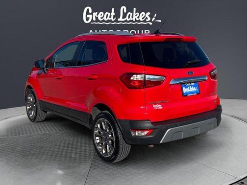Red 2019 Ford EcoSport Titanium