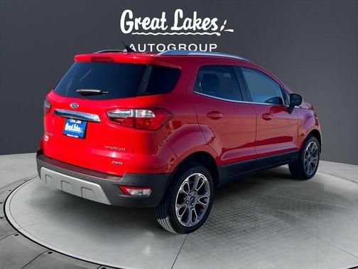 Red 2019 Ford EcoSport Titanium