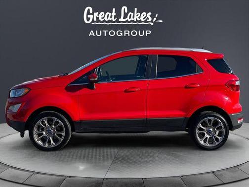 Red 2019 Ford EcoSport Titanium