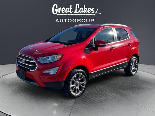 Red 2019 Ford EcoSport Titanium