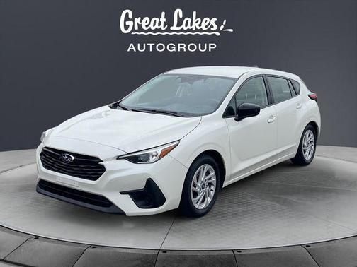 Crystal White Pearl 2024 Subaru Impreza Base