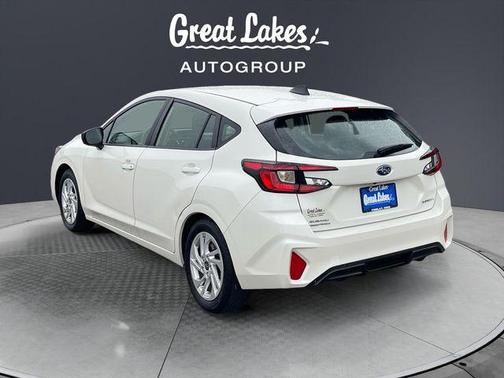 Crystal White Pearl 2024 Subaru Impreza Base